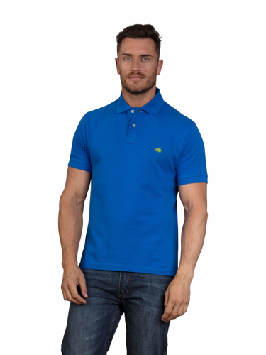 Big & Tall - Signature Polo Shirt - Cobalt Blue - Blue