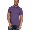 Big & Tall - Signature Polo Shirt - Purple - Purple