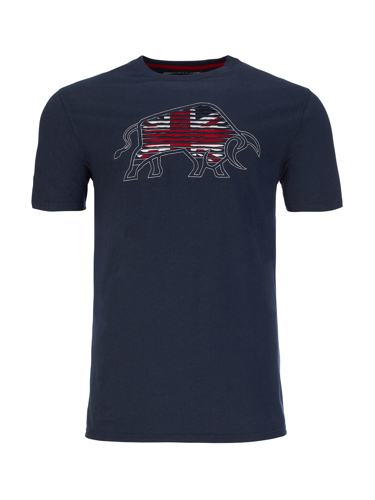Big & Tall Union Rip T-Shirt - Navy - 6XL