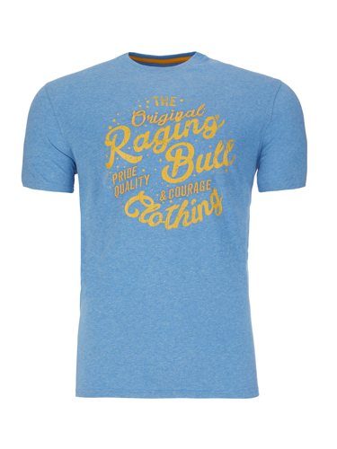 Big & Tall Original RB T-Shirt - Mid Blue - 6XL