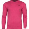 Big & Tall Crew Neck Cotton/Cashmere Knit - Pink - Pink