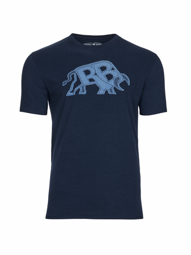 Big & Tall RB Bull T-Shirt - Navy - Navy
