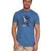 Big & Tall Ruck & Roll T-Shirt - Denim Blue - Denim Blue