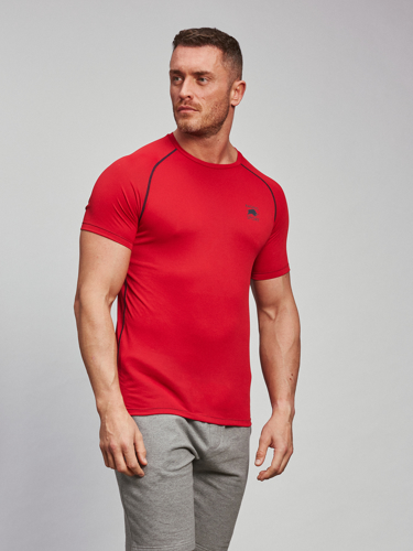 Big & Tall Performance T-Shirt - Red - Red