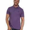 Big & Tall Organic Signature Polo Shirt - Purple - Purple